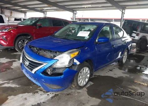 2017 Nissan Versa 1.6 S+ z USA, uszkodzony, nr VIN 3N1CN7AP3HL841573